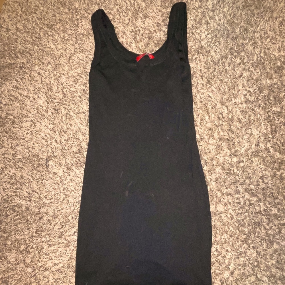 Pitaya Black Tank Dress